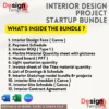 Interior Design Startup bundle - 12 in 1