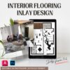 Flooring Inlay Design Template ( Photoshop and Autocad )