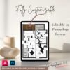 Flooring Inlay Design Template ( Photoshop and Autocad )