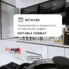 Residential Interior Qoutation 5 formats ( 20+ projects ) Editable format BOQ