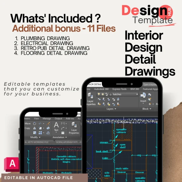 Interior Design Detail Drawings
