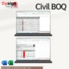 Civil project BOQ by " Creative Kothanar " firm