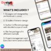 Interior Design Fees Package sq.ft fee and Flat fee [ 52 pages ]