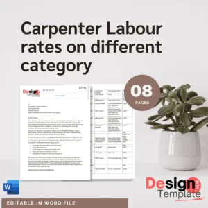 Interior Design project_20261019_214849_0000 Carpenter Labour Rates on Different categories with material and without material