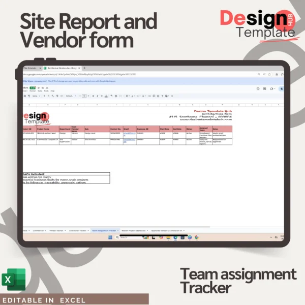 Site Managment toolkit ( Interior Schedule, Handover form, Checklist tracker, expense tracker., etc )