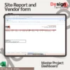 Site Managment toolkit ( Interior Schedule, Handover form, Checklist tracker, expense tracker., etc )