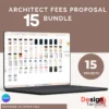 15 Architect Fees proposal Bundle
