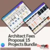 15 Architect Fees proposal Bundle
