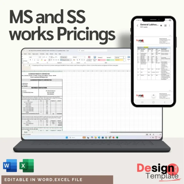 MS and SS works General Pricing Bundle