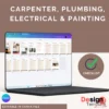 Interior Site Checklist ✅️ ( Carpentry, Plumbing,  Electrical & Painting ) and Project Schedule