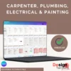 Interior Site Checklist ✅️ ( Carpentry, Plumbing,  Electrical & Painting ) and Project Schedule