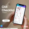 Civil Checklist Template [ 50 pages ] by My Civil Engineering