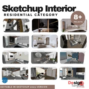 Sketchup Models Interior Residence 2023 Version