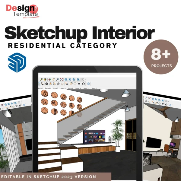 Sketchup Models Interior Residence 2023 Version