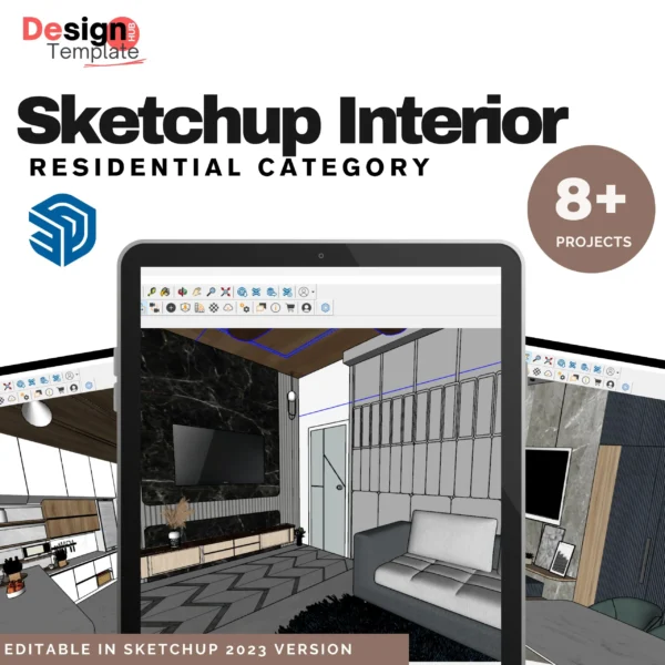Sketchup Models Interior Residence 2023 Version