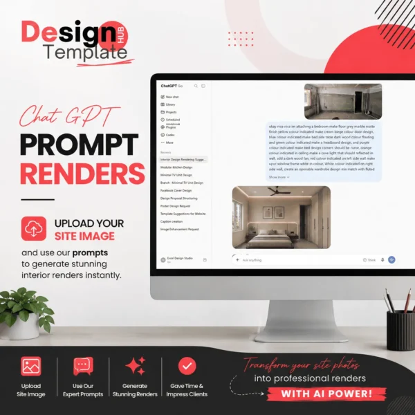9626c150-938d-4e4f-a493-500b03bec84c 2bhk Interior Design Renders using ChatGPT prompts
