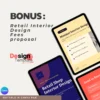 Office Interior Fees proposal Template [ 12 pages + Bonus file ]